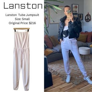 Lanston Light Lavender Tube Jumpsuit